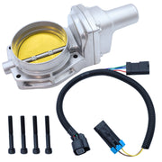 DURAFORCE Throttle Body 92mm 12605109 Silver For LS3 LS7 L99 Camaro Corvette Chevrolet