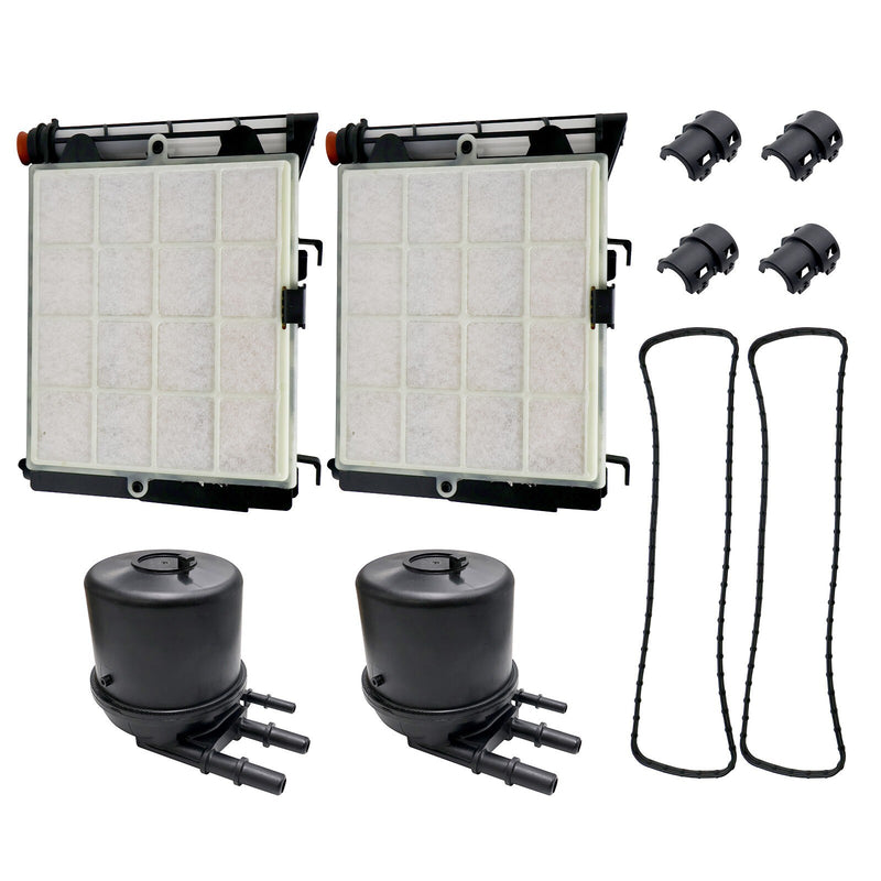 DURAFORCE 2x Diesel Fuel Filter Kit FD4625 New For 2017-2020 Ford F-250 F-350 6.7L