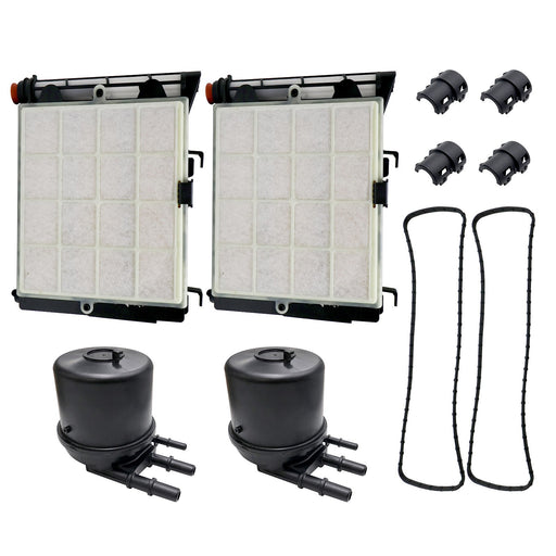 DURAFORCE 2x Diesel Fuel Filter Kit FD4625 New For 2017-2020 Ford F-250 F-350 6.7L
