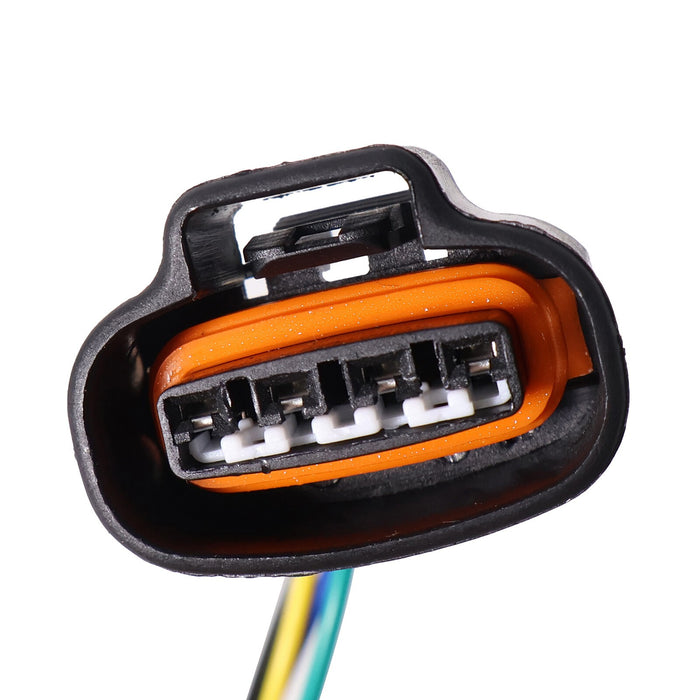 DURAFORCE 2 x Ignition Coil & Connector Pigtail Plug + 4 x Spark Plug Wire For Toyota New