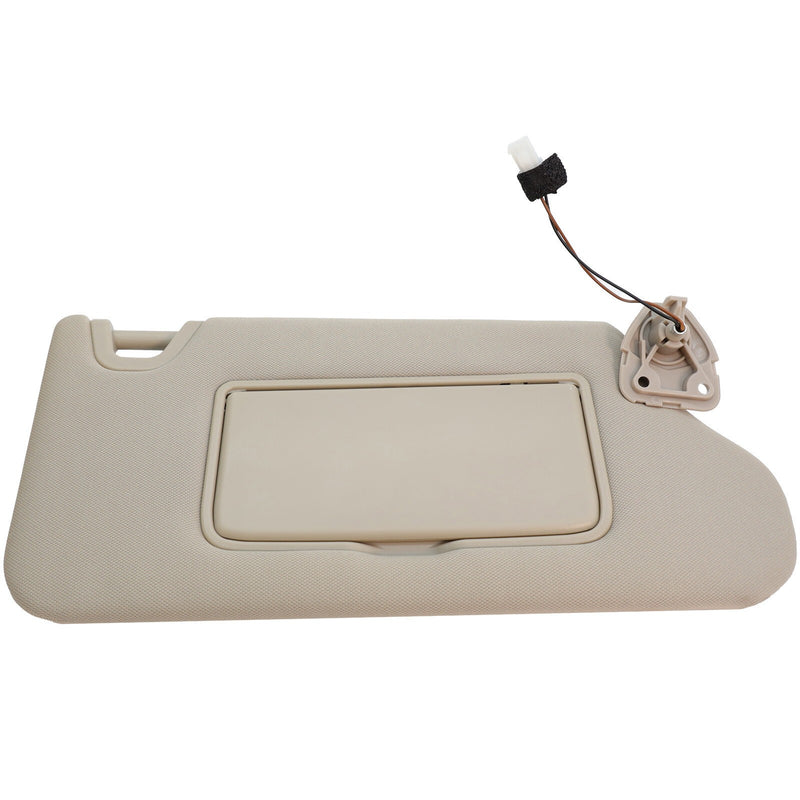 DURAFORCE NEW For 2013-2018 Nissan Altima 1 Pair Set Driver&Passenger Sun Visor Beige R/L