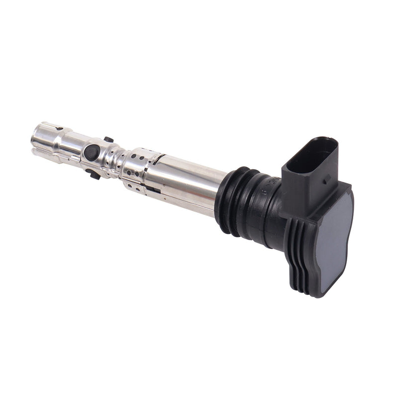 DURAFORCE 4Pcs Ignition Coils & Spark Plugs For Audi TT A3 VW Golf Seat Ibiza 06A905115A