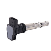 DURAFORCE 4Pcs Ignition Coils & Spark Plugs For Audi TT A3 VW Golf Seat Ibiza 06A905115A