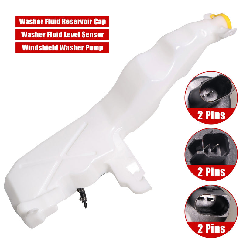 DURAFORCE New Windshield Washer Fluid Reservoir For Jeep Grand Cherokee 57010719AF White