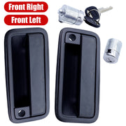 DURAFORCE For Chevrolet GMC C3500 K3500 88-94 Front Exterior Door Handle w/ Lock Cylinder