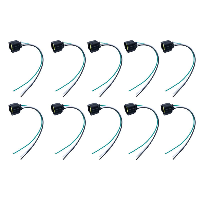 DURAFORCE For Ford Lincoln Brake Fluid Level Sensor Connector Pigtail Wire Harness Set 10