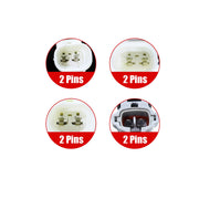 DURAFORCE Set of 4 Front & Rear ABS Wheel Speed Sensor For Toyota Hilux Viii Pickup 15-21