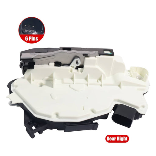 DURAFORCE Door Lock Actuator for Volkswagen Tiguan 2009-2017 CC 2013-2017 Rear Passenger