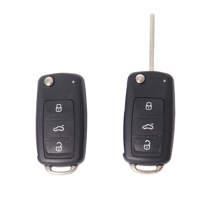 DURAFORCE For VW JETTA IGNITION SWITCH LOCK ASSEMBLY W/ 2x Intelligent KEY SHELL & 2x Key