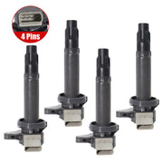 DURAFORCE 4X Ignition Coil For 2007-2015 Toyota Avanza 1.5L l4 UF772 19070B1020 19070BZ031