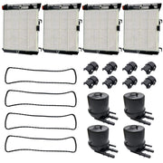 DURAFORCE 4x Diesel Fuel Filter Kit FD4625 New For 2017-2020 Ford F-250 F-350 6.7L