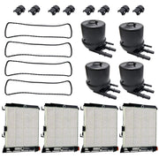 DURAFORCE 4x Diesel Fuel Filter Kit FD4625 New For 2017-2020 Ford F-250 F-350 6.7L