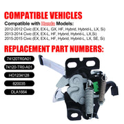 DURAFORCE For 2012-2015 Honda Civic 1.5L 1.8L 2.4L Hood Latch Lock 74120-TR0-A01