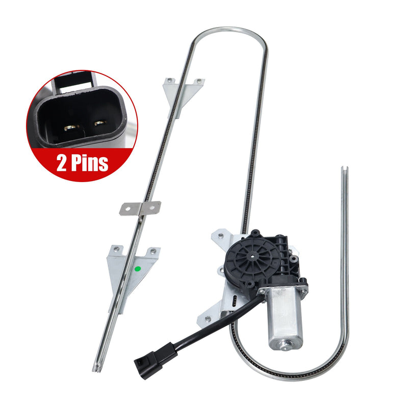 DURAFORCE New Front Left Power Window Regulator w/Motor R211005 For Kenworth C500 T600A