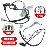 DURAFORCE Set 2 ABS Wheel Speed sensor Front Rear Right Left For LAND CRUISER LX470 98-07