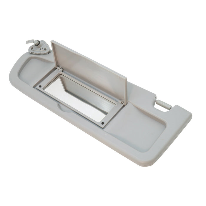 DURAFORCE 2x For 2006-08 Honda Civic Driver LH &Passenger RH Sun Visors W/Clips Light Gray