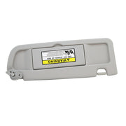DURAFORCE 2x For 2006-08 Honda Civic Driver LH &Passenger RH Sun Visors W/Clips Light Gray