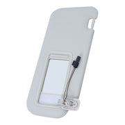 DURAFORCE 2PS Left & Right Side Gray Sun Visor with Light & Clip For 2010-2013 Mazda 3