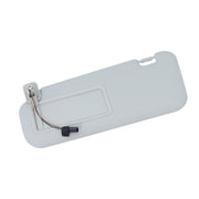 DURAFORCE 2PS Left & Right Side Gray Sun Visor with Light & Clip For 2010-2013 Mazda 3