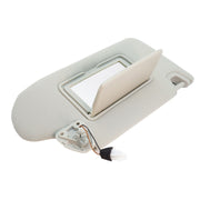 DURAFORCE Right Passenger Side Sun Visor w/Lights &Clip For Nissan Altima S Sedan 4-Door