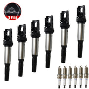 DURAFORCE For BMW 525i 525xi 528i 528i xDrive 6 x Ignition Coils + 6 x Spark Plugs Kit