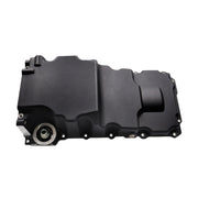DURAFORCE Black LS RetroFit Aluminum Rear Sump Oil Pan With Turbo Drains W/Added Clearance