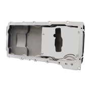 DURAFORCE Black LS RetroFit Aluminum Rear Sump Oil Pan With Turbo Drains W/Added Clearance
