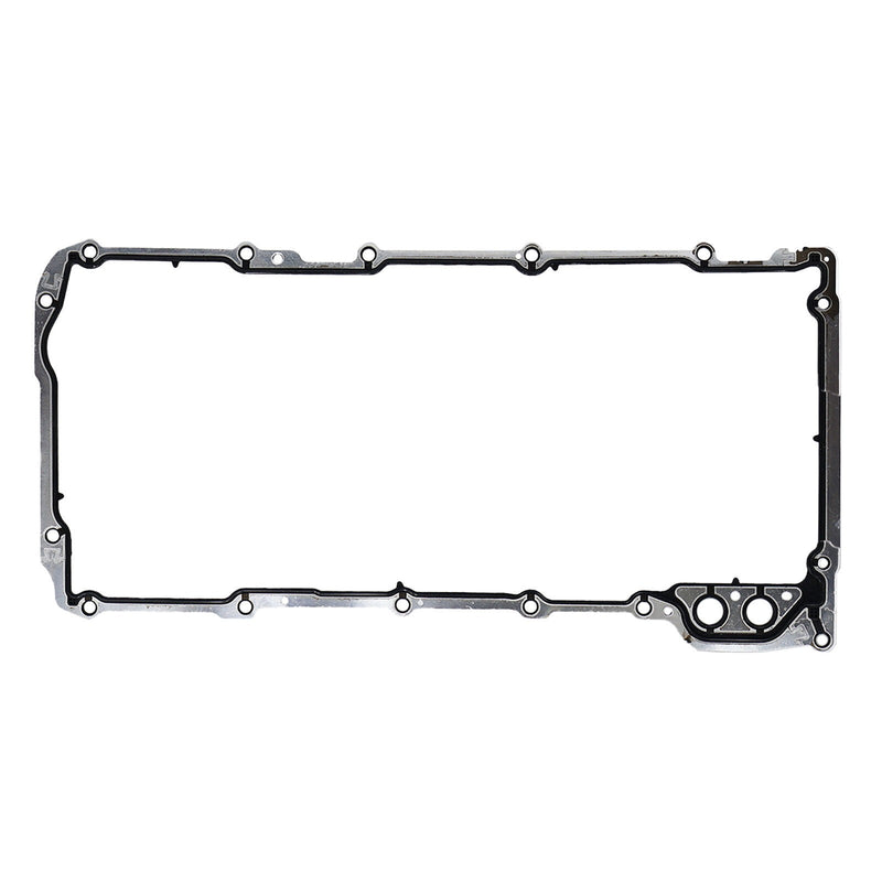 DURAFORCE Black LS RetroFit Aluminum Rear Sump Oil Pan With Turbo Drains W/Added Clearance