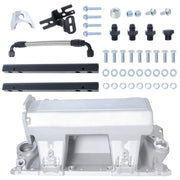 DURAFORCE EFI Multi-port Intake Manifold Kit For Chevrolet Buick GMC Oldsmobile V8 Silver