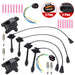DURAFORCE 2 x Ignition Coil & Connector Pigtail Plug + 4 x Spark Plug Kit For Toyota Camry