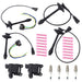 DURAFORCE 2 x Ignition Coil & Connector Pigtail Plug + 4 x Spark Plug Kit For Toyota Camry