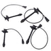 DURAFORCE 2 x Ignition Coil & Connector Pigtail Plug + 4 x Spark Plug Kit For Toyota Camry
