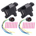 DURAFORCE 2 x Ignition Coil & Connector Pigtail Plug + 4 x Spark Plug Kit For Toyota Camry