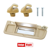 DURAFORCE 83230-SNA-A01ZA Sun Visor W/2 Clips For 2006-2011 Honda Civic Right Side Beige