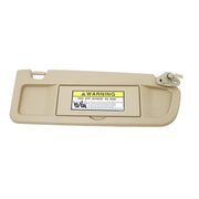DURAFORCE 83230-SNA-A01ZA Sun Visor W/2 Clips For 2006-2011 Honda Civic Right Side Beige