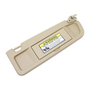 DURAFORCE 83230-SNA-A01ZA Sun Visor W/2 Clips For 2006-2011 Honda Civic Right Side Beige
