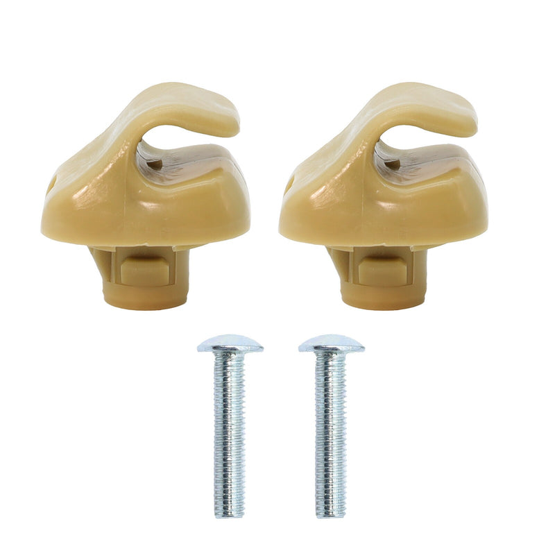DURAFORCE 83230-SNA-A01ZA Sun Visor W/2 Clips For 2006-2011 Honda Civic Right Side Beige