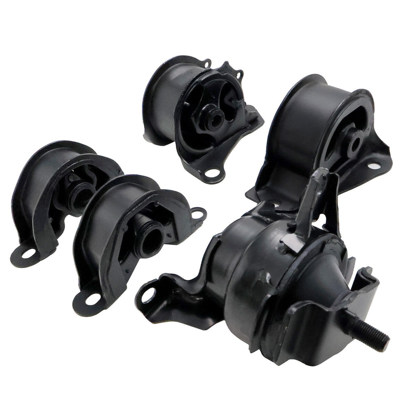 DURAFORCE For Honda Civic Automatic 5PCS Engine Motor Transmission Mount A6520 A6556 A6502