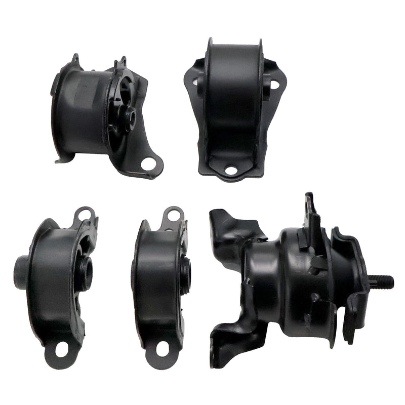 DURAFORCE For Honda Civic Automatic 5PCS Engine Motor Transmission Mount A6520 A6556 A6502