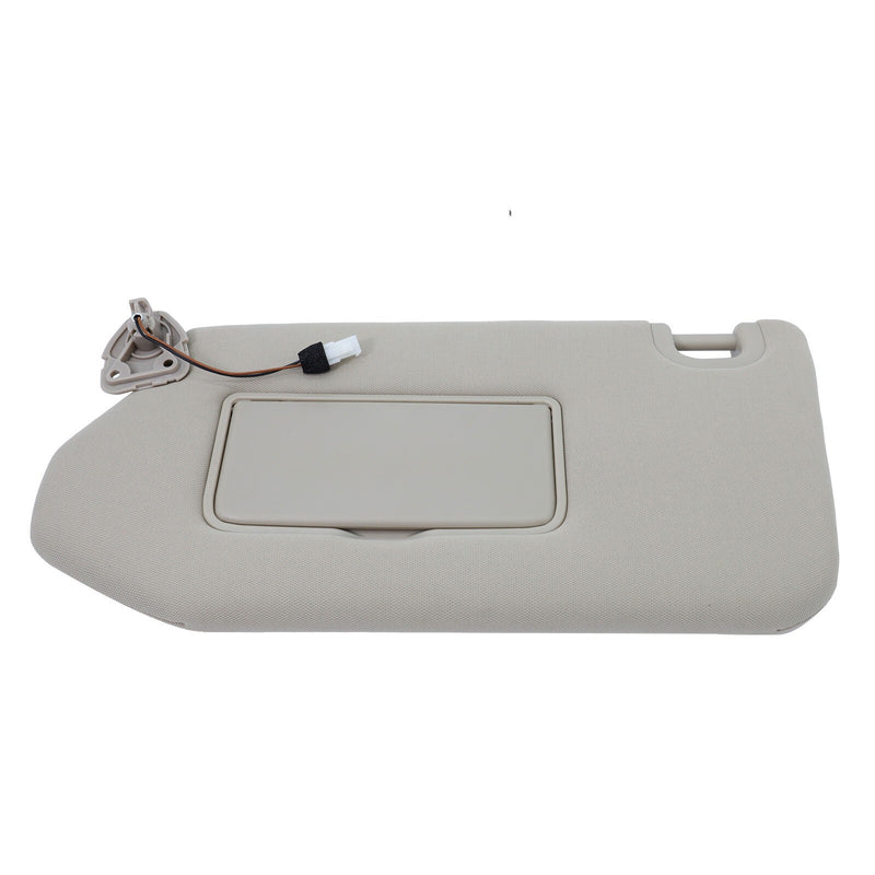 DURAFORCE Left Driver Beige Sun Visor w/Lights For Nissan Pathfinder 2013-2019 96401-9PB0A