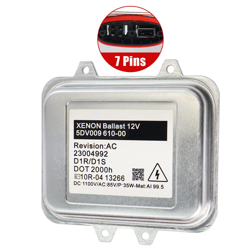 DURAFORCE Xenon HID Headlight Ballast Control Unit Igniter Module 5DV00961000 For Buick
