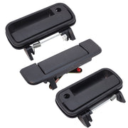 DURAFORCE Front Exterior Door Handle Set of 3 For 1989-1995 Toyota Pickup DLX 2-Door