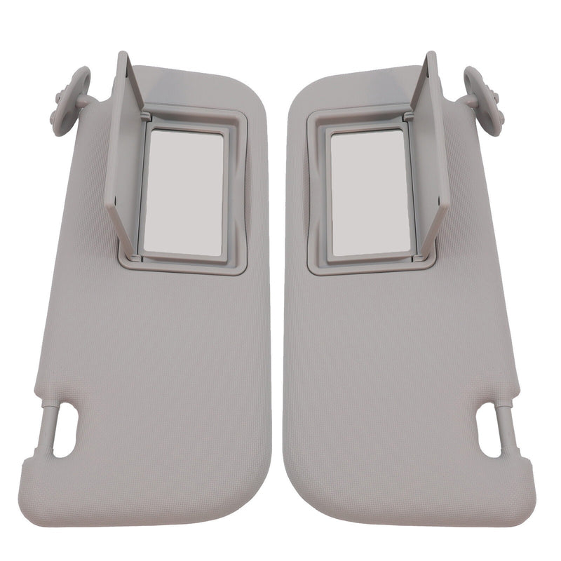 DURAFORCE New Fits Toyota Corolla E160/E170 14-17 Gray LH+RH Sun Visor Panel&Makeup Mirror