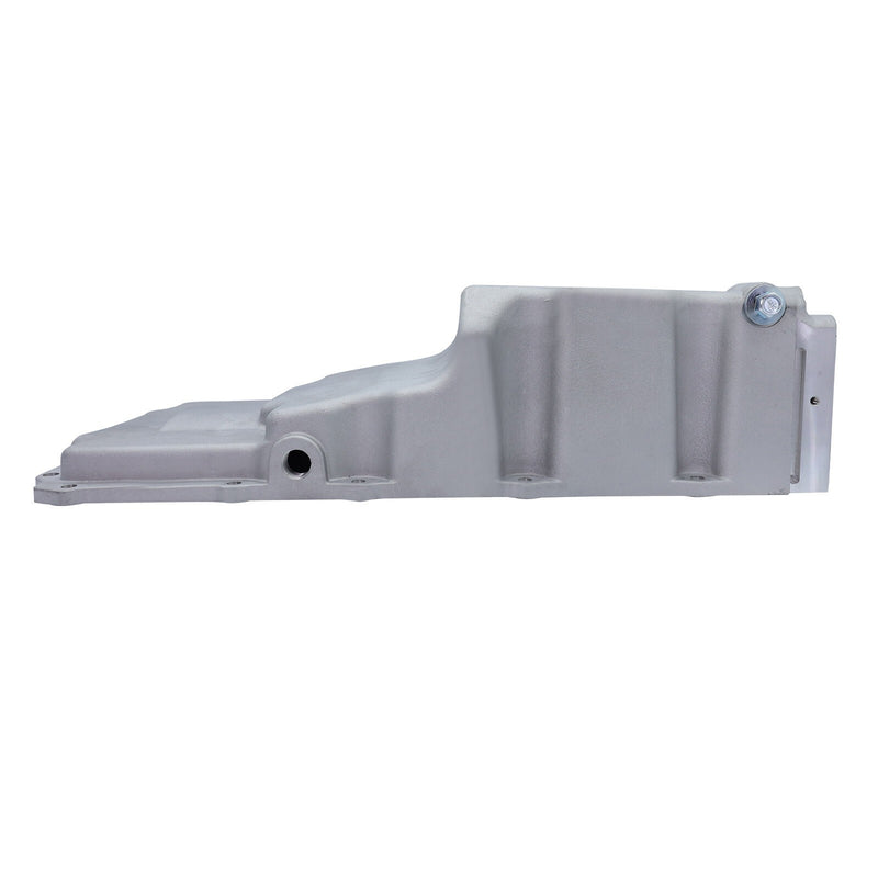 DURAFORCE For LS Retro-Fit Aluminum Rear Sump Oil Pan 302-3 W/Up Stainless Oil Dipstick