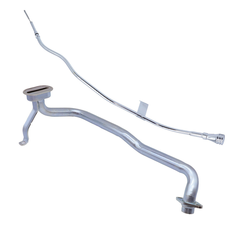 DURAFORCE For LS Retro-Fit Aluminum Rear Sump Oil Pan 302-3 W/Up Stainless Oil Dipstick