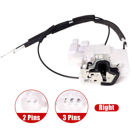DURAFORCE Door Lock Latch Actuator Front Right For Nissan Pathfinder 4.0L 5.6L 80500ZS32A