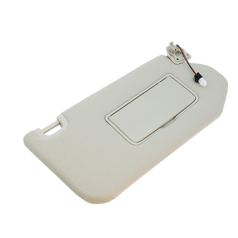 DURAFORCE For INFINITI JX35 QX60 Sunvisor-Sun Visor W/Light &Clip Gray RIGHT Passenger
