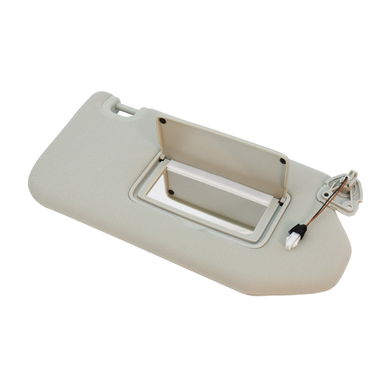 DURAFORCE For INFINITI JX35 QX60 Sunvisor-Sun Visor W/Light &Clip Gray RIGHT Passenger