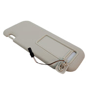 DURAFORCE Left Driver Side Gray Sun Visor w/Light&Clip BBM2-69-320C-75 For 2010-13 Mazda 3