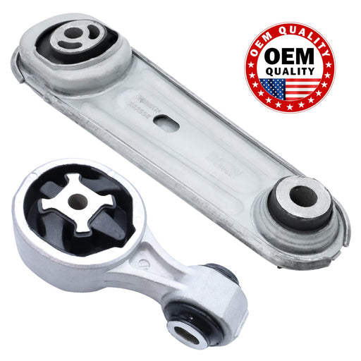 DURAFORCE 2pcs Rear & Right Torque Strut Motor Mount Fits 2014-2019 Nissan Rogue 2.5L